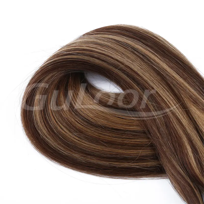 U Tip Hair Wholesales 100% human Hair Extensions #P4/27 Color